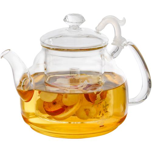 全度耐热玻璃茶壶A-100 电磁炉上的雅致茶生活